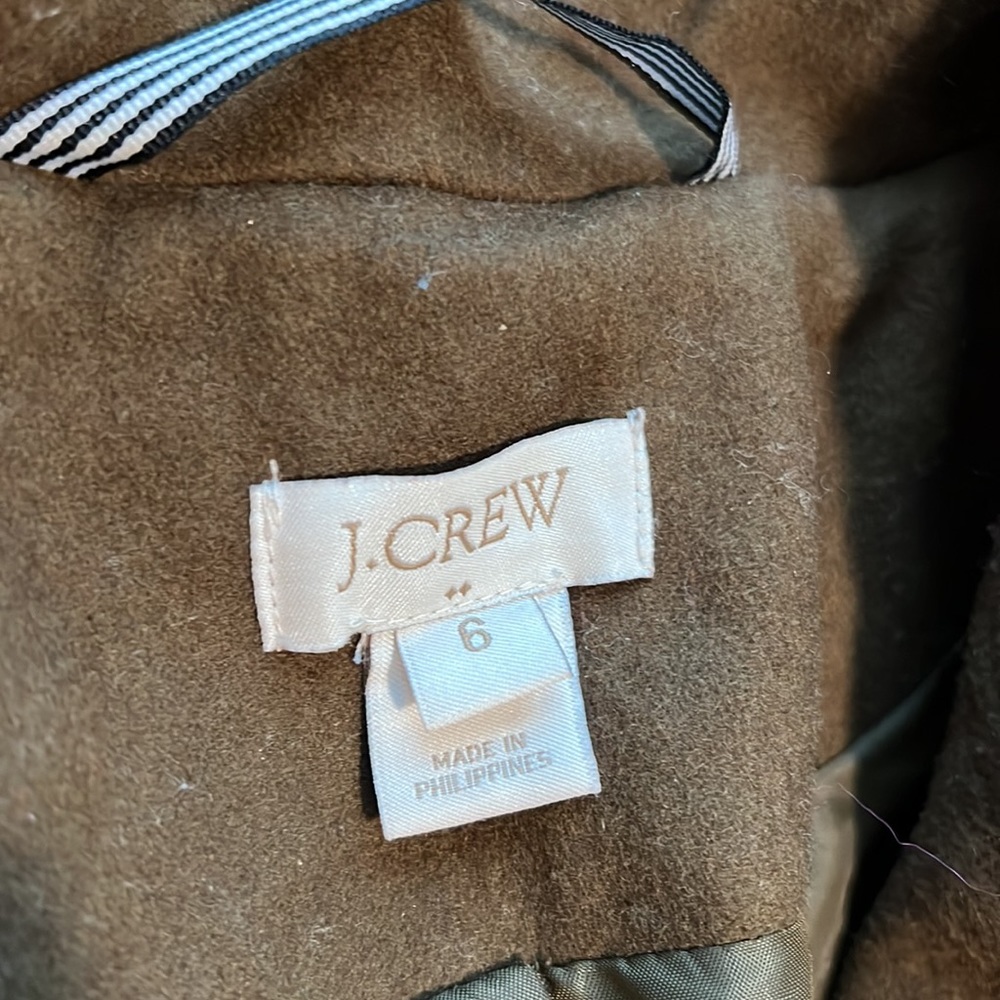 Jcrew Factory Midi Structured Peacoat - image 2